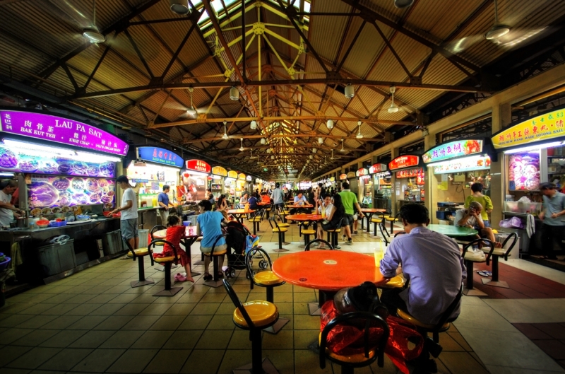 Khu phố ẩm thực của Singapore