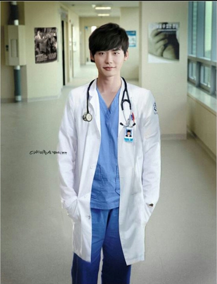 Tạo hình thành nhân vật bác sĩ của Lee Jong Suk trong phim 
